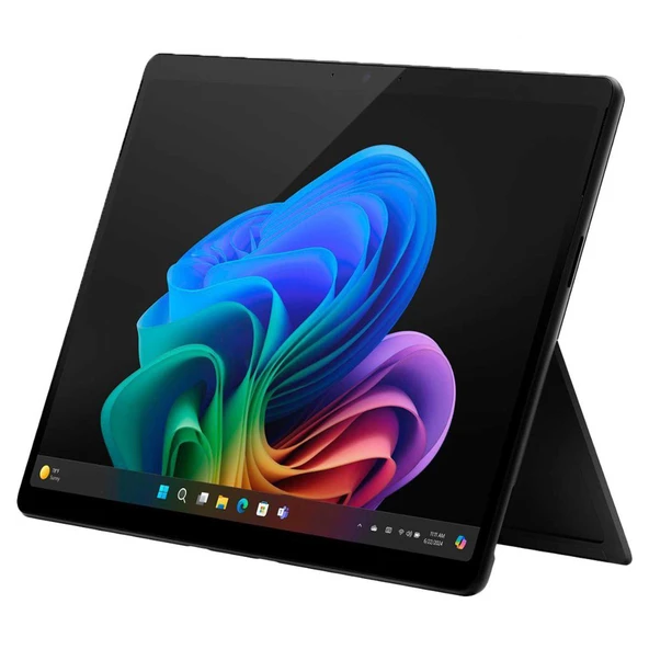 Microsoft Surface Pro ZHY-000TT XPlus X1P-64-100 16GB 512SSD 13" 2K Touch W11H Dizüstü Bilgisayar+Q İngilizce Klavye Siyah - Resim 2