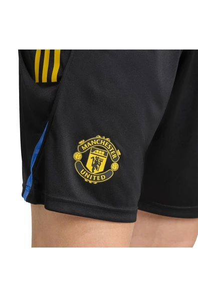 adidas Erkek  Siyah  Şort MUFC EU TR SHO JP3140 - Resim 5