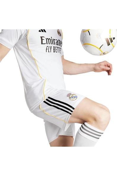 adidas Erkek  Beyaz  Şort REAL H SHO JJ1926 - Resim 6