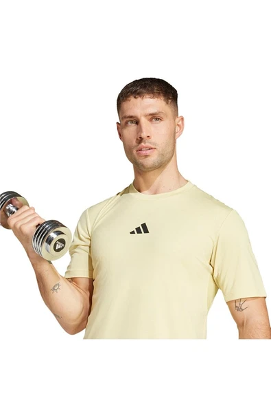 adidas Erkek   T-shirt POWER 3S TEE JE8239 - Resim 4