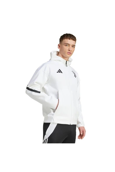 adidas Erkek  Beyaz  Ceket JUVE ANTH JKT JM9461 - 3