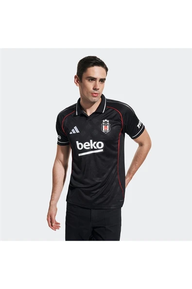 adidas Erkek  Siyah  Forma BJK 3 JSY JD1414 - 2
