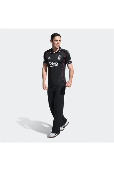 adidas Erkek  Siyah  Forma BJK 3 JSY JD1414 - 4