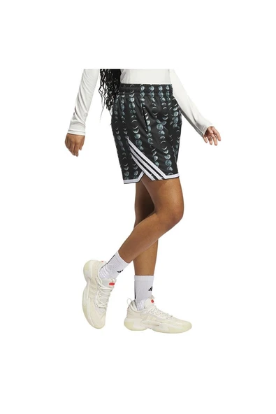 adidas Kadın  Siyah  Şort CRAZYLITE AOP JX0065 - 5