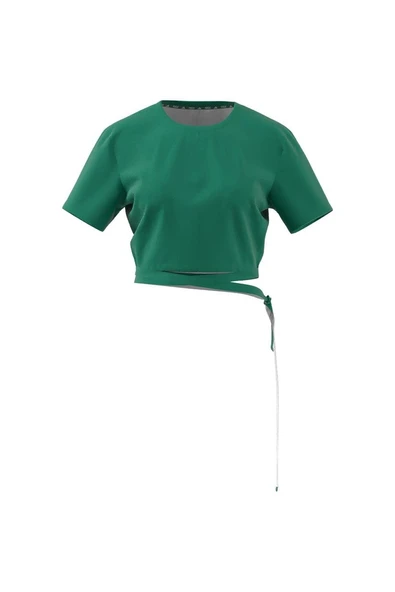 adidas Kadın  Yeşil  T-shirt YGA TEE JD4208 - 7