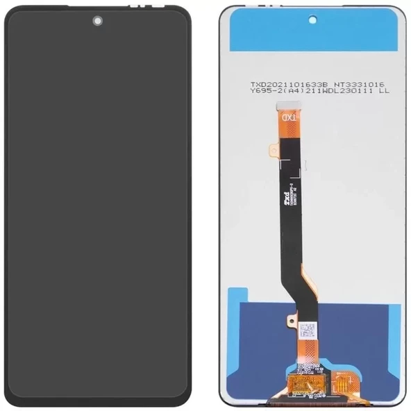 Xiaomi Redmi Note 7 Çıtalı Uyumlu Lcd Dokunmatik Ekran m1901f7g Siyah