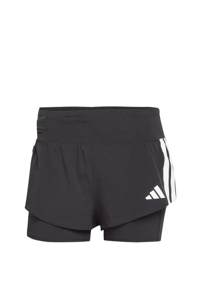 adidas Kadın  Siyah  Şort ADIZERO 2i1 W JD4224 - 6