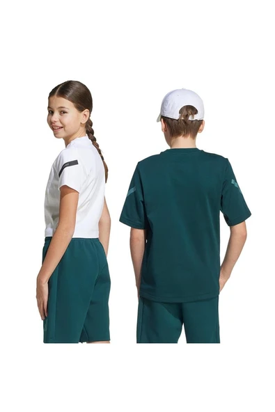 adidas Çocuk  Yeşil  T-shirt J ZNE TEE JW2432 - 7
