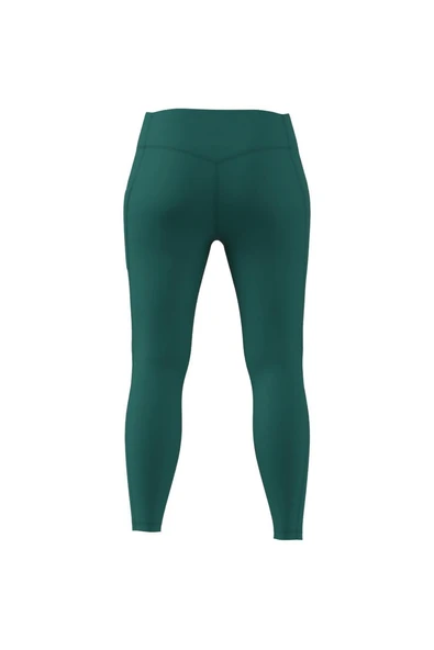 adidas Kadın  Yeşil  Tayt OPT ST HR 7/8 L JW7610 - Resim 12