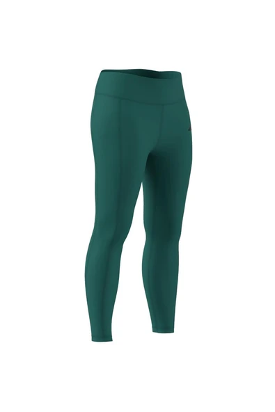adidas Kadın  Yeşil  Tayt OPT ST HR 7/8 L JW7610 - Resim 10