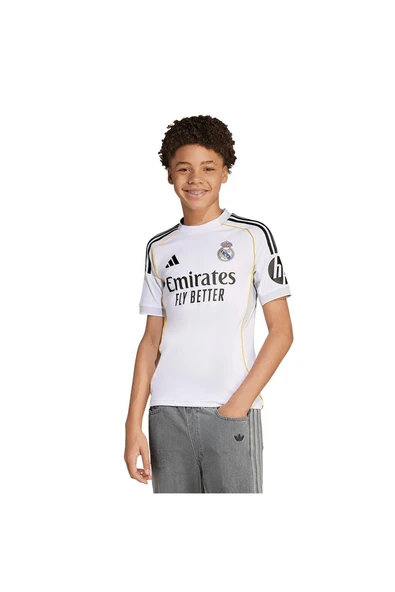adidas Çocuk  Beyaz  Forma REAL H JSY Y JN8887 - 3