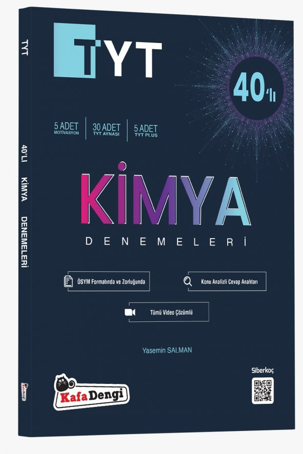 Kafadengi Tyt Kimya 40 Lı Branş Denemesi 2023