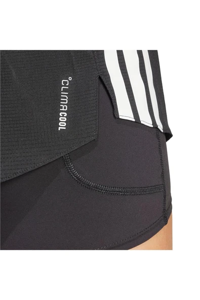 adidas Kadın  Siyah  Şort ADIZERO 2i1 W JD4224 - 5