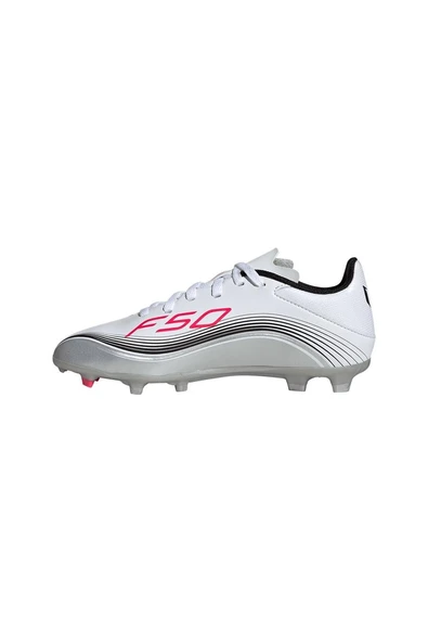 adidas Çocuk  Beyaz  Krampon F50 MESSI LEAGUE FG/MG J JP7454 - 4