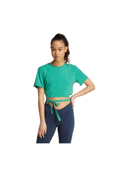 adidas Kadın  Yeşil  T-shirt YGA TEE JD4208 - 2