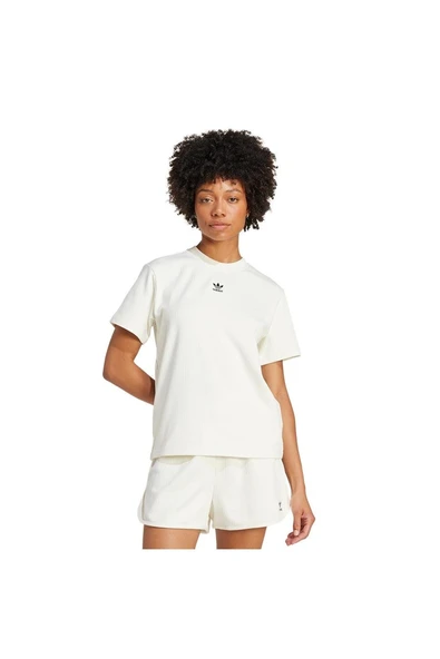 adidas Kadın  Beyaz  T-shirt ESS WR TEE JV7462 - 2