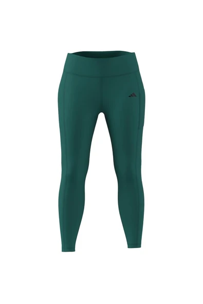 adidas Kadın  Yeşil  Tayt OPT ST HR 7/8 L JW7610 - Resim 8