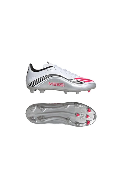 adidas Çocuk  Beyaz  Krampon F50 MESSI LEAGUE FG/MG J JP7454 - 11