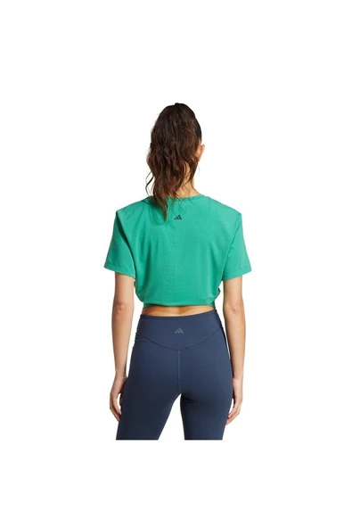 adidas Kadın  Yeşil  T-shirt YGA TEE JD4208 - 3