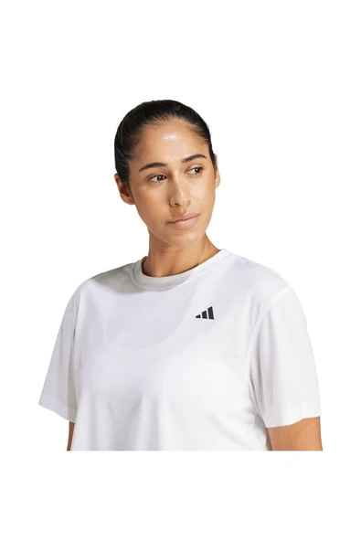 adidas Kadın  Beyaz  T-shirt WE MIN TEE JC9556 - Resim 6