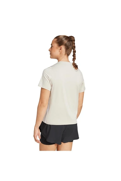 adidas Kadın   T-shirt WE 3S CREW TEE JD6530 - Resim 4