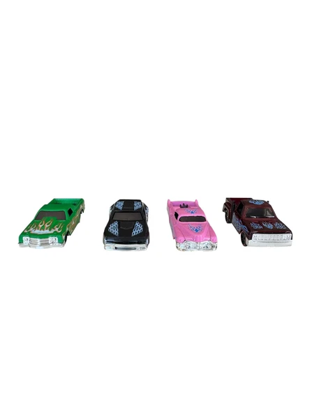 4 Lü DieCast Car Metal Arabalar - 2