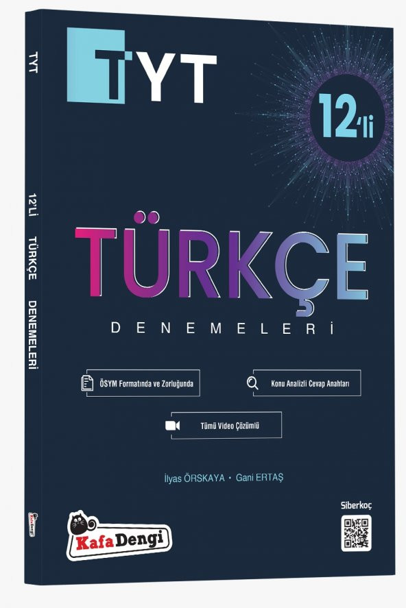 Kafadengi Tyt Türkçe 12 Li Branş Denemesi 2023 ürün görseli