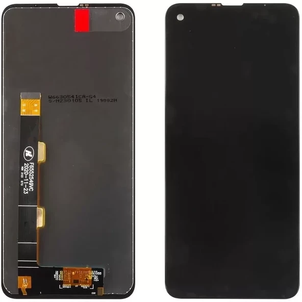 Huawei Mate 20 Lite Çıtalı Uyumlu Lcd Dokunmatik Ekran Gold