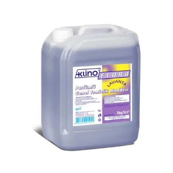 Deniz Klino Flora Lavanta Yüzey Temizleyici Yer Temizlik Sıvısı - 5 Kg. - Bidon ürün görseli 1
