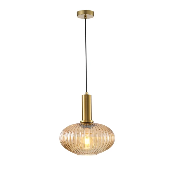 Apliqa Darwi Eskitme Bal Camlı Tekli Sarkıt Avize ürün görseli