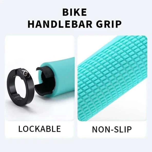 SARİSSA PVC Elcik Ergonomik Destekli Yapı Kaymaz Tasarım Vidalı Bisiklet Elciği Kahverengi - Resim 6