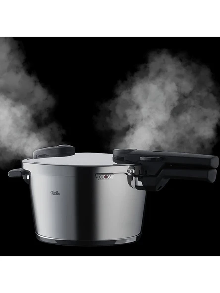 Fissler Vitaquick Glossy Düdüklü Tencere 4,5+2,5 Litre - 4