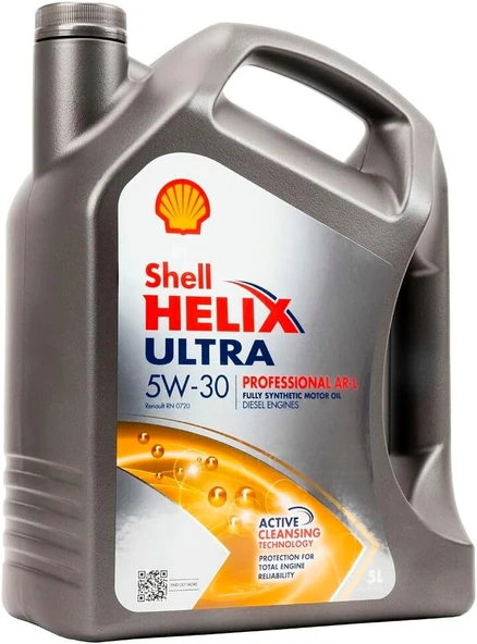 SHELL HELİX ULTRA PRO AR-L 5W30 5 LİTRE RN 0720-ACEA C4