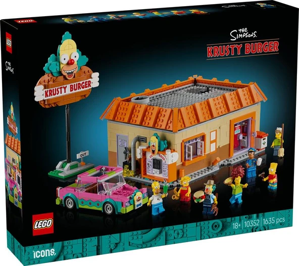 Lego icons The Simpsons: Krusty Burger 10352 ürün görseli