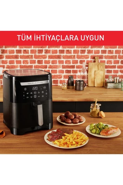 Tefal Easy Fry & Grill 2'si 1 Arada 6,5 Litre XXL Az Yağlı Fritöz - 7