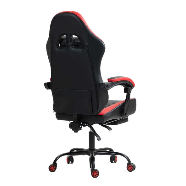 Adore Gaming Throne Oyuncu Koltuğu - Siyah/Kırmızı S.Deri 62x117-127x62 cm - 5