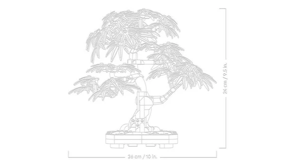 LEGO Botanicals 10348 Japanese Maple Tree - Resim 4