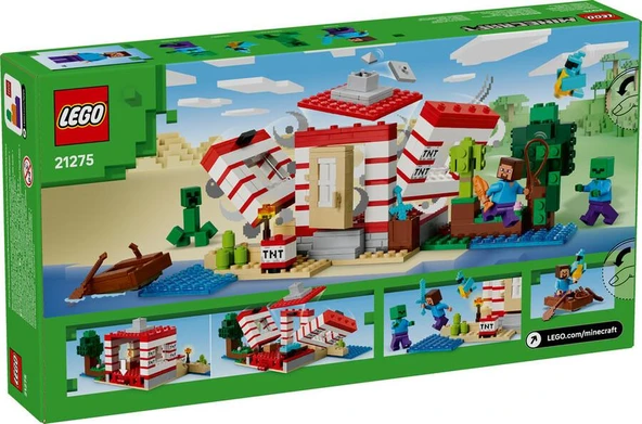 LEGO Minecraft 21275 The TNT Jungle House - 2