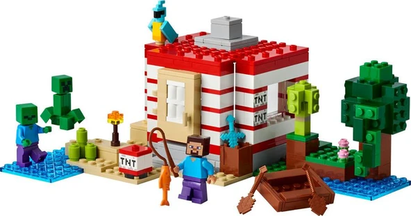 LEGO Minecraft 21275 The TNT Jungle House - 3