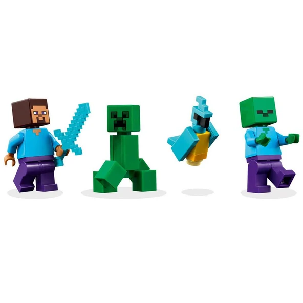 LEGO Minecraft 21275 The TNT Jungle House - 4