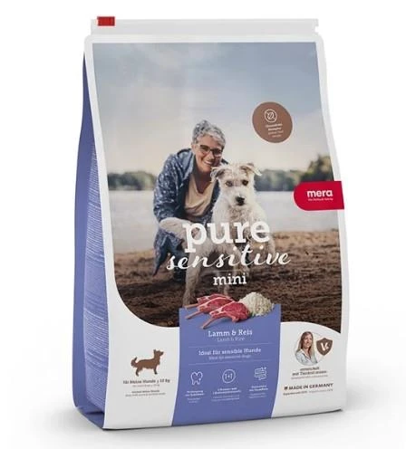 Mera Pure Sensitive Küçük Irk Kuzulu Köpek Maması 4 Kg ürün görseli 1