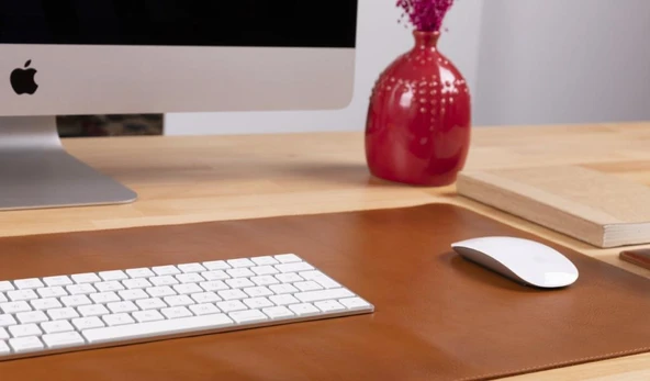 Deri Masa Matı 80*37cm RST2EF Taba - 3