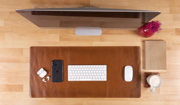 Deri Masa Matı 80*37cm RST2EF Taba - 2