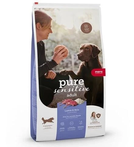 Mera Pure Sensitive Lamb Rice Kuzulu Köpek Maması 12,5 Kg ürün görseli 1