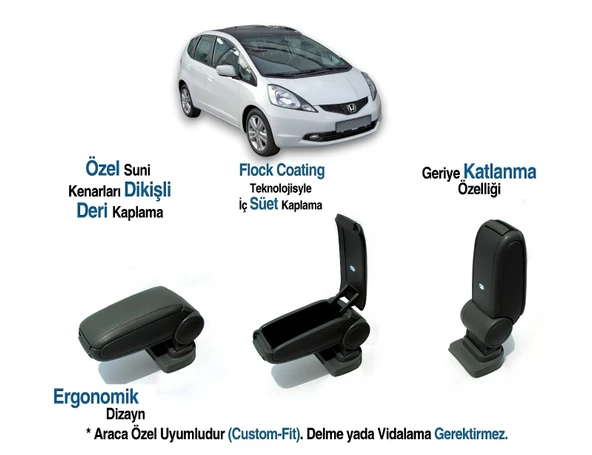 FIT/JAZZ ARACA ÖZEL KOL DAYAMA VİDASIZ KOLÇAK  2008  2009 2010 2011 ürün görseli 1