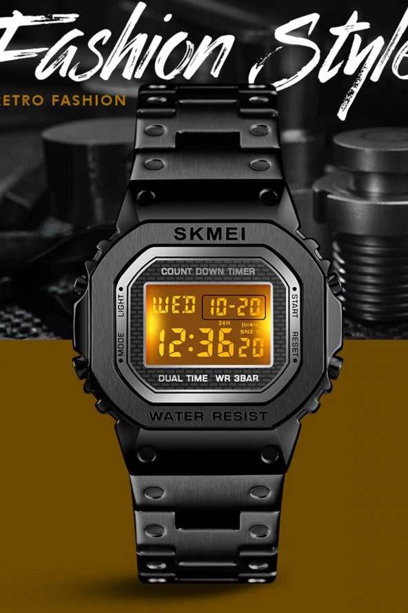 Skmei 1456 Dijital Erkek Kol Saati - 9