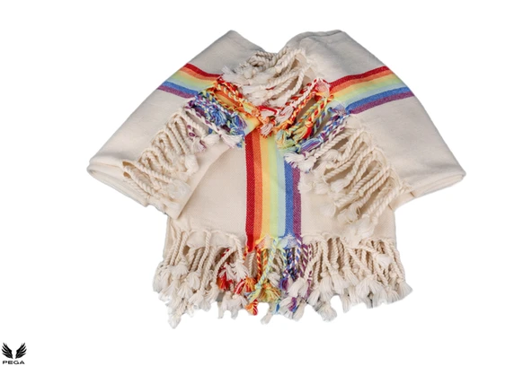 Pega 3'lü Set Rainbow Peştamal 90x170 cm&Peşkir 45x90 cm %100 Koton Gökkuşağı Plaj&2 El/Baş Havlusu - 6