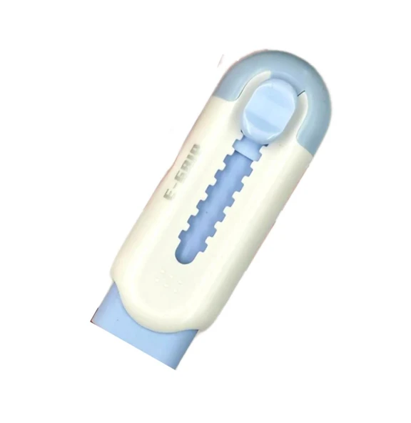Mikro E-Grip Yumuşak Silgi Sürgülü Açılır -Kapanır Pastel Renkler - 2