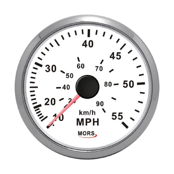 Mors Sürat Göstergesi 55 Mph Beyaz