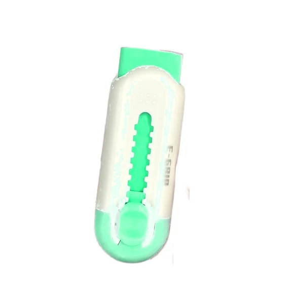 Mikro E-Grip Yumuşak Silgi Sürgülü Açılır -Kapanır Pastel Renkler - 5